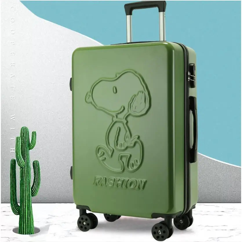 20"22"24"26"28 Inch Women Travel Large Suitcases With Wheels Men Trolley Rolling Luggage Bag Check-in Case Valises Free Shipping