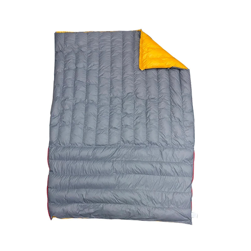 FLAME'S CREED 20D Winter Autumn Spring 90% White Duck Down Mummy Sleeping Bag Blanket Mat Quilt Hammock Underquilt Camping