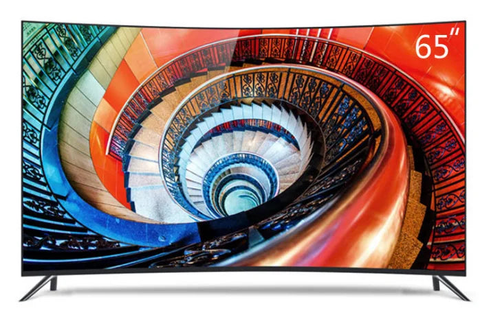 55''60'' 65'' inch curved screen led TV android OS  wifi smart television TV