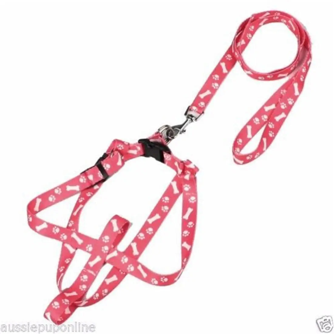 Small Pet Cat Puppy Kitten Rabbit Dog Harness Lead Leash Collar Same Day Post