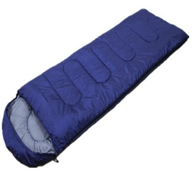 Outdoor Camping Envelope Sleeping Bag 750g Cotton Summer Camping Sleeping Bag