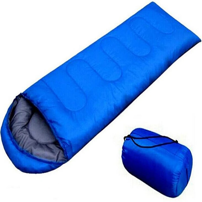 Outdoor Camping Envelope Sleeping Bag 750g Cotton Summer Camping Sleeping Bag