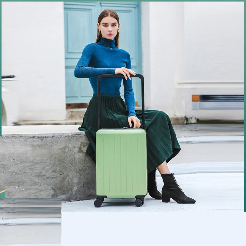 20"24" Travel Trolley Lady's Xiaomi Suitcase With Wheels TSA Lock Carry-on Rolling PC Luggage Boarding Case Valise Free Shipping