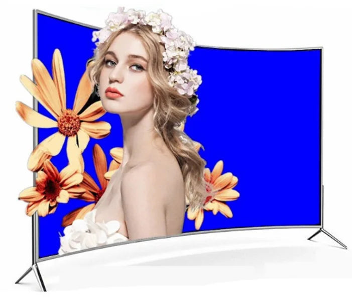 55''60'' 65'' inch curved screen led TV android OS  wifi smart television TV