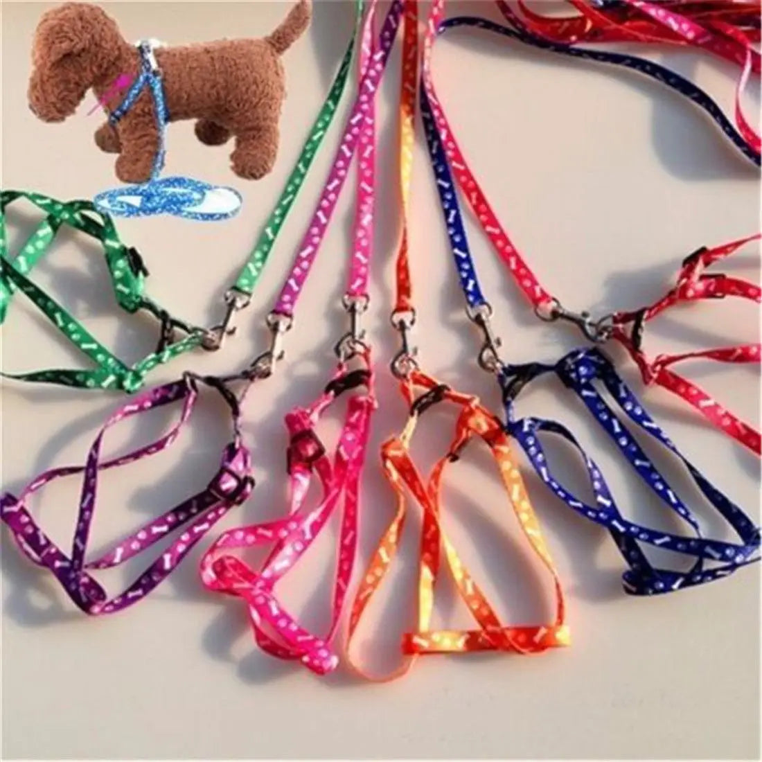 Small Pet Cat Puppy Kitten Rabbit Dog Harness Lead Leash Collar Same Day Post