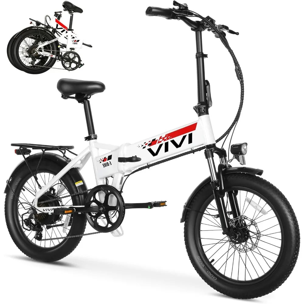 Electric Bike, 20" Folding 500W Ebikes for Adults,Foldable Ebike, 7 Speed Adult Commuter Bike Cruise Control, UL 2849 Certified