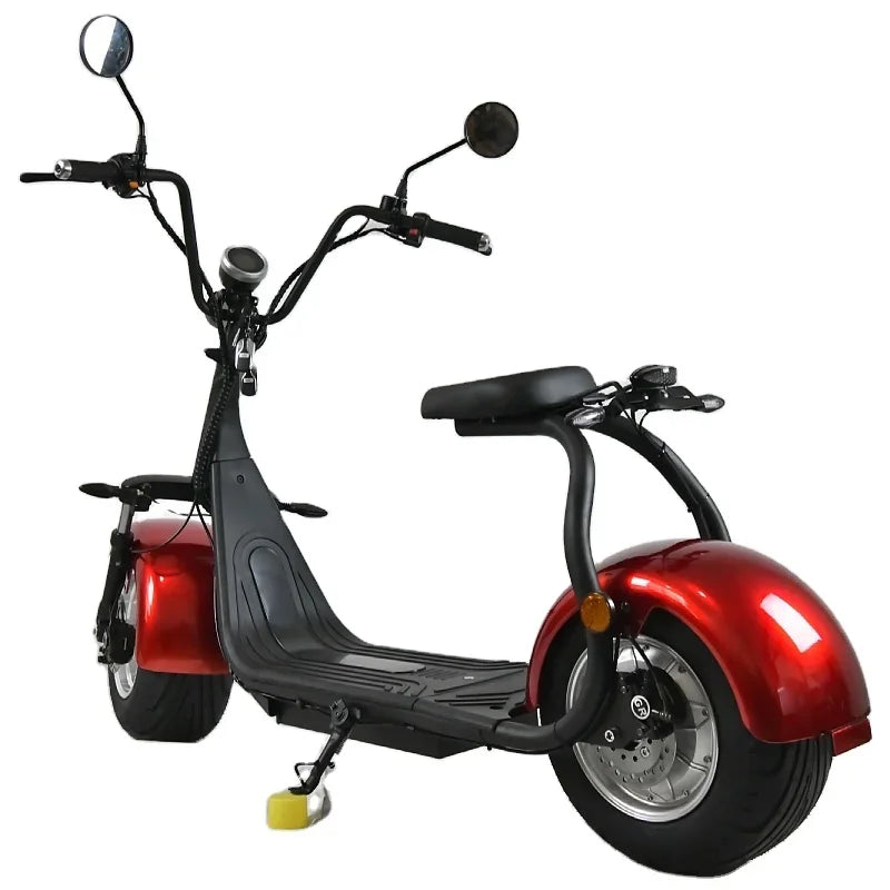 electric motorcycle wide wheel motorized bike Electric scooter