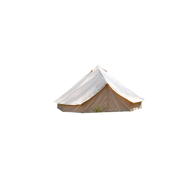 I Four season cotton canvas desert tenda luxury family 4m 5m 6m bell tent glamping for camping