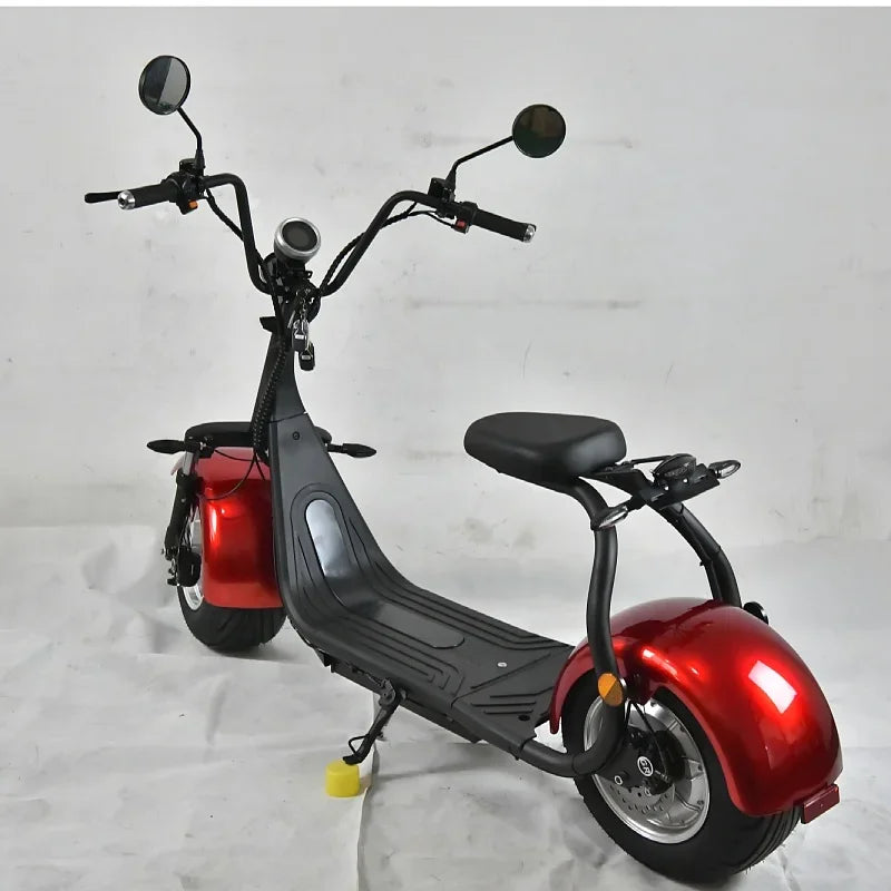 electric motorcycle wide wheel motorized bike Electric scooter