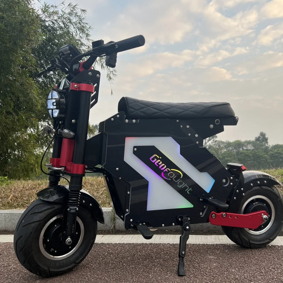 High Performance 72V 10000W E Scooter Bike 60Mph 70Mph Fast Speed Double Motor 15000 Watt 2 Person Electric Scooter For Adults