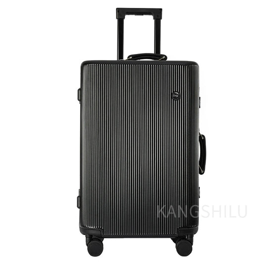 Aluminum Frame Trolley Case 20'24'26-Inch New Face Value Ultra-quiet Universal Wheel Travel Suitcase Password Boarding  Box Lock