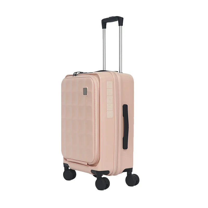 20/24/28 Inch New Design Trolley Luggage Large Capacity Travel Suitcase With TSA Lock Business  Women Carry-On Luggage Suitcase