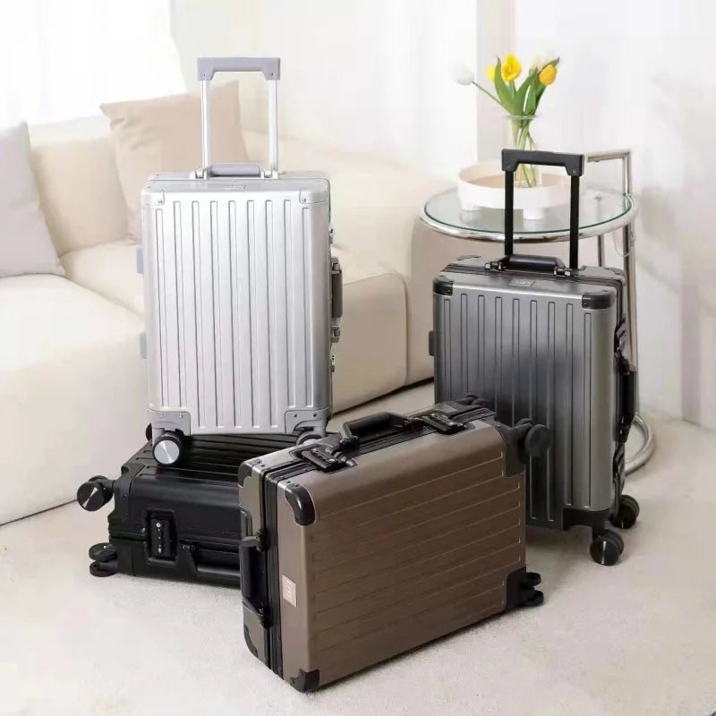 Boarding bag durable aluminum suitcase，luggage covers，carrier travel bag，20 inch carrier，permitted to both men and women