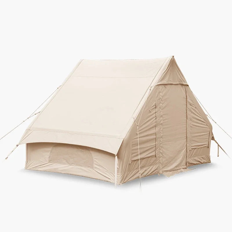 2022 New Arrival Outdoor glamping cotton canvas bell tent For  hot tent winter camping