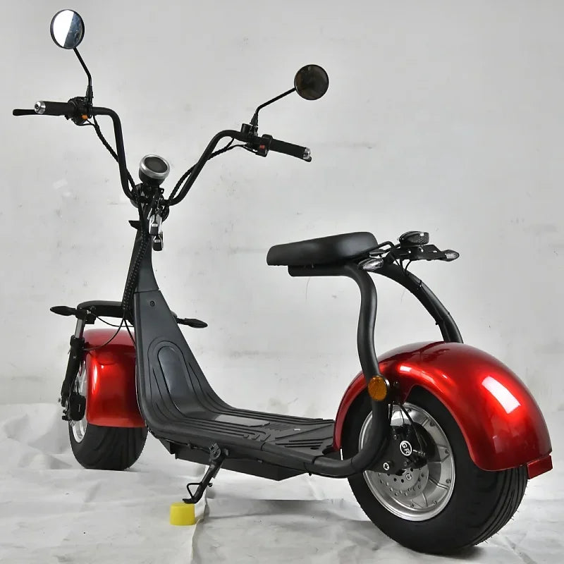 electric motorcycle wide wheel motorized bike Electric scooter