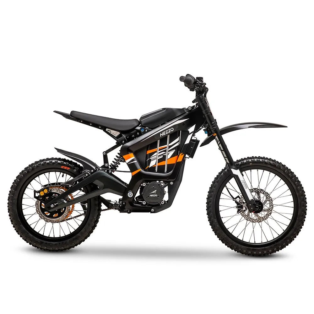 HEZZO Off -road Electric Motorcycle 8000W72V40ah Electric Dirt Bike Top Speed 100KM/H JF