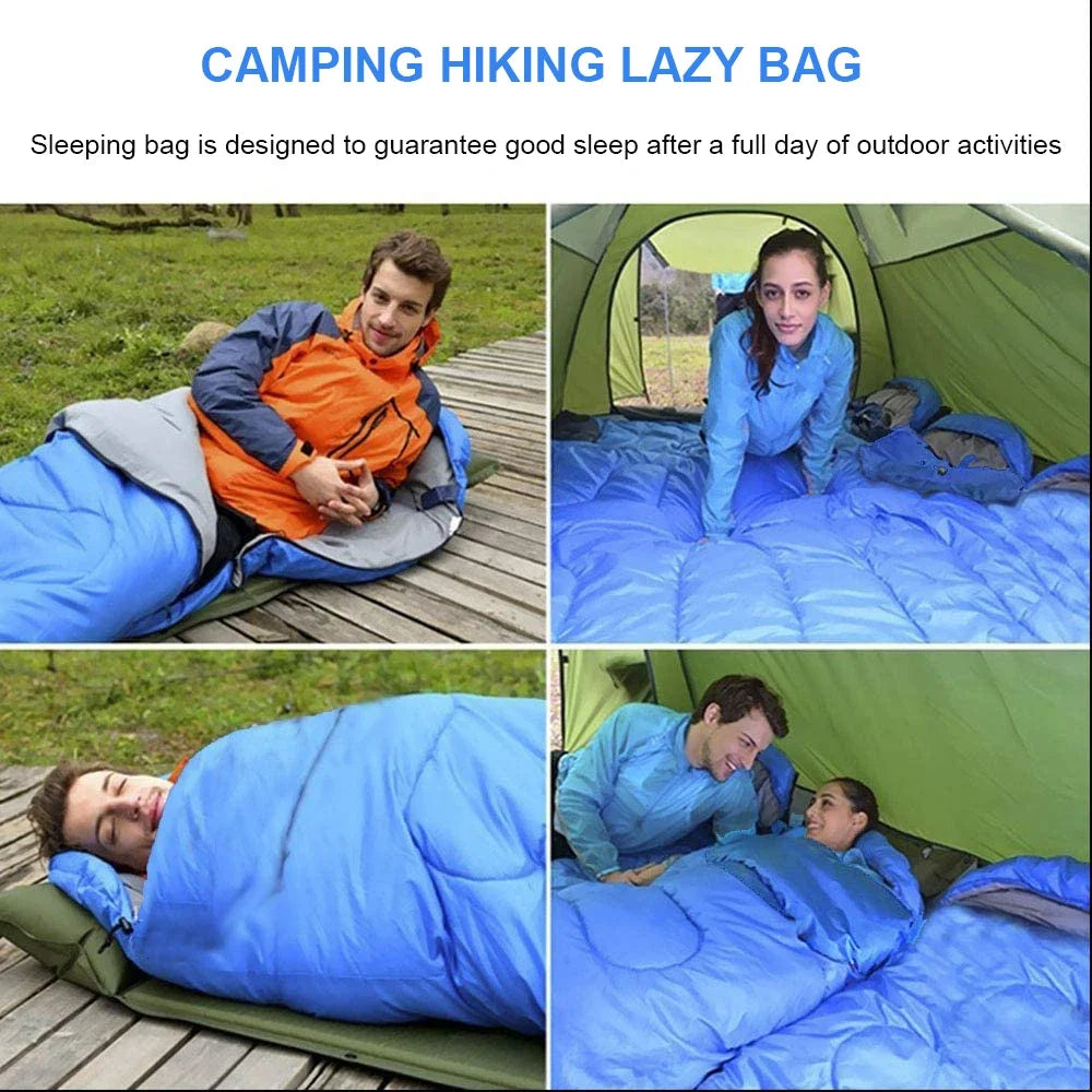 Sleeping Bag Ultralight Camping Waterproof Sleeping Bags Thickened winter warm sleeping bag Adult Outdoor camping sleeping bags