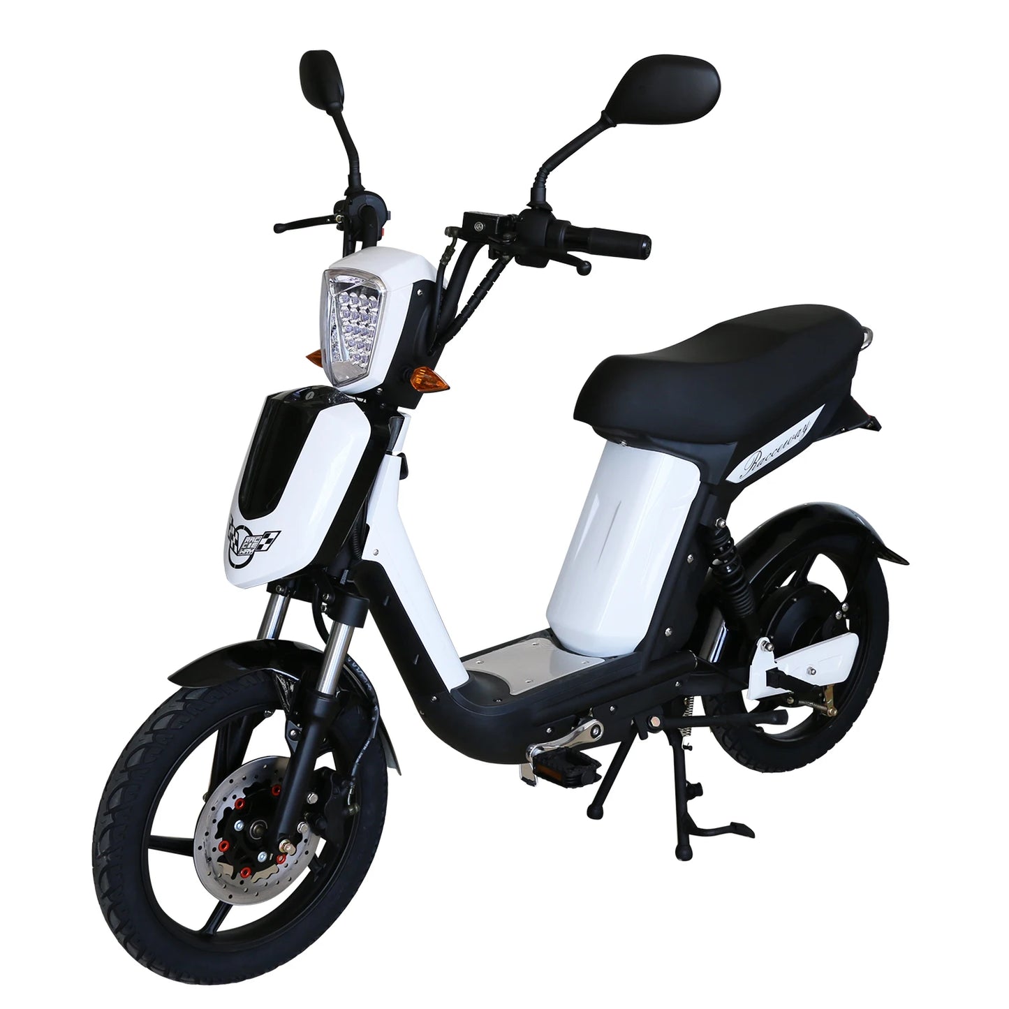 High speed EEC electric motorcycle for adult 48V 20Ah lead-acid battery scooter with pedals disc brake  bike