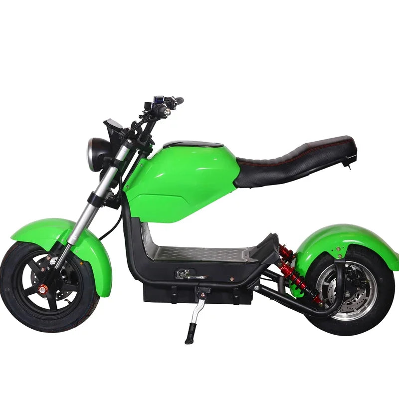 2021 New Model Electric Scooter 1500W Fat Wheel Citycoco Adult Motorcycle Chopper 60V 20AH 45KM COC E Bike