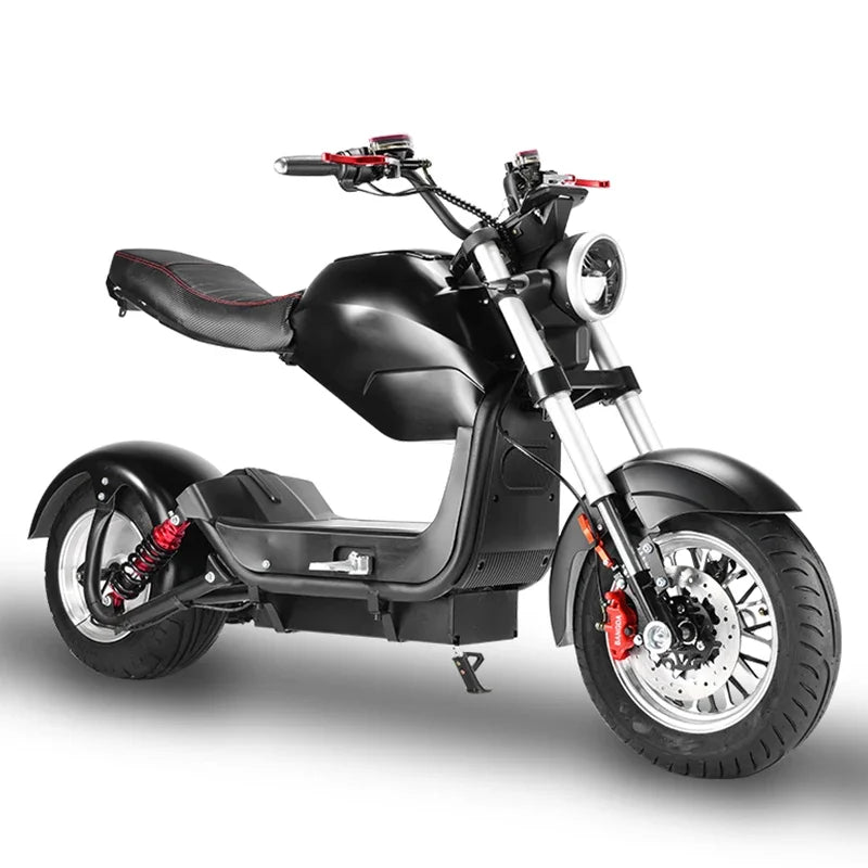 2021 New Model Electric Scooter 1500W Fat Wheel Citycoco Adult Motorcycle Chopper 60V 20AH 45KM COC E Bike