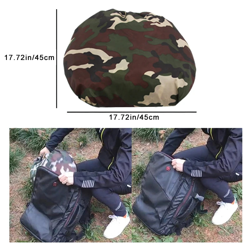 Camouflage Sleeping Bag Case Cover Waterproof Camping Fishing Bivvy Bag Sleeping Bag Protector Covers WITHOUT Liner Accessories