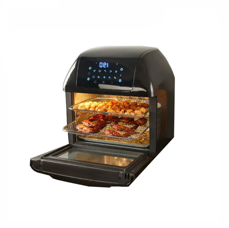 2021 New design air frier 7 Liter stainless steel digital air fryer with steam function air toaster oven no oil deep fryer/grill