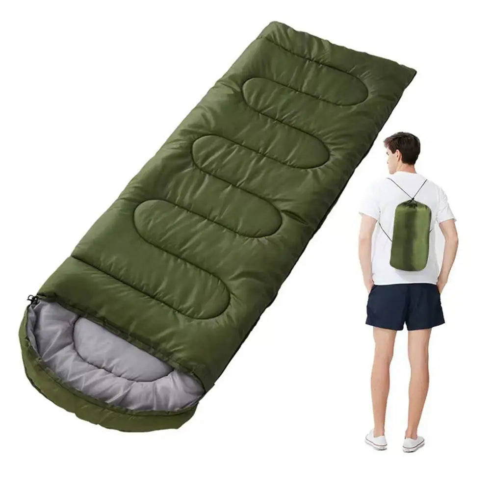 Envelope Sleeping Bag Lightweight Outdoor Sleeping Bag Compact Camping Sleeping Bag Winter Sleeping Bag Hiking Sleeping Bag