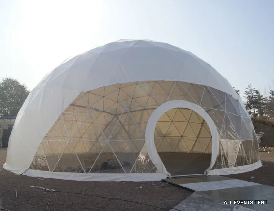 Customized Outdoor Glamping Greenhouse Geodesic Dome House ,Geodesic Dome Tent