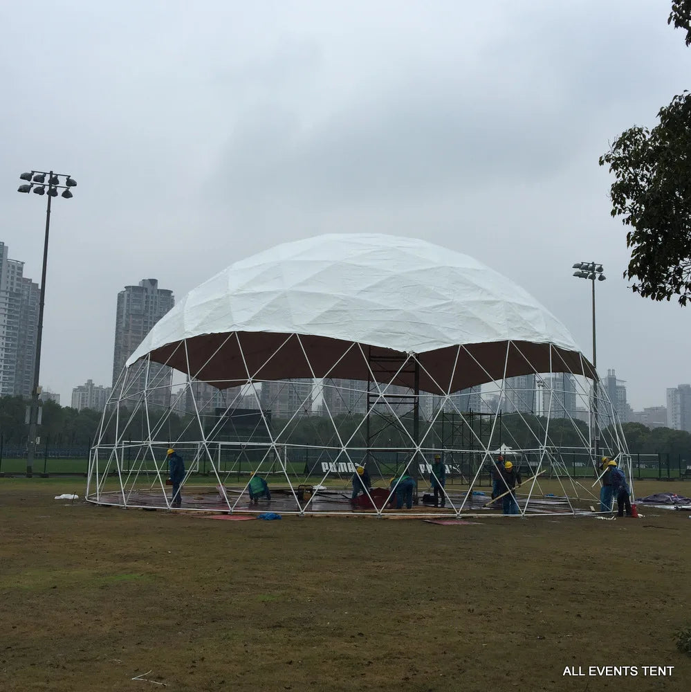 Customized Outdoor Glamping Greenhouse Geodesic Dome House ,Geodesic Dome Tent